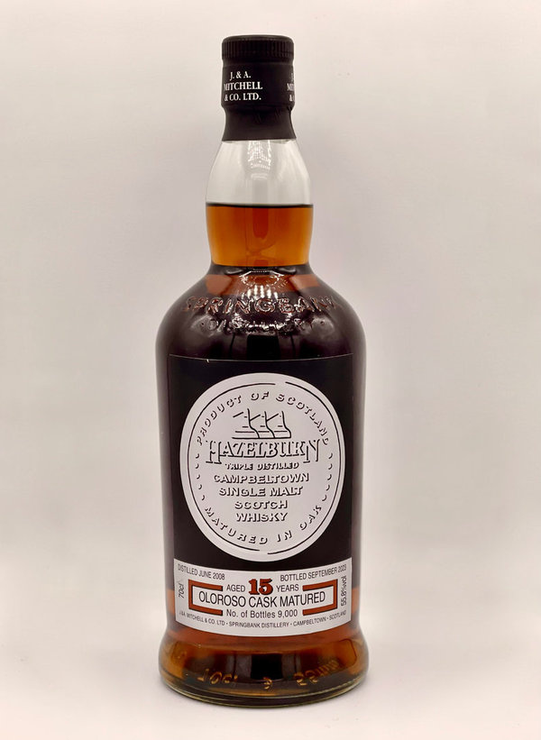 Hazelburn 15 Year Old Sherrywood / November 2023 Release / MAX 1 PER PERSON
